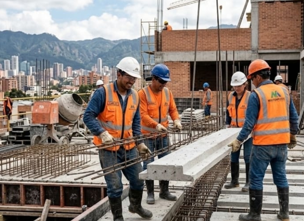 Auxiliar de Construcción y Ayudante de Obra con Experiencia Certificada