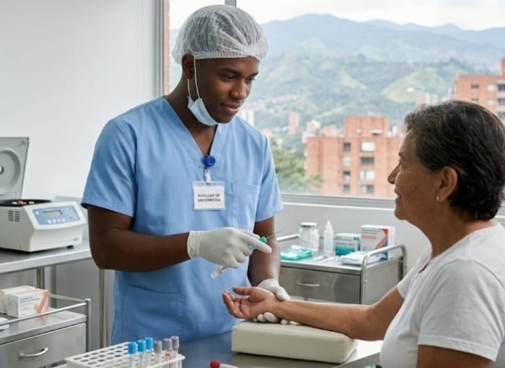 Auxiliar de Enfermería Especialista en Laboratorio Clínico y Fase Preanalítica