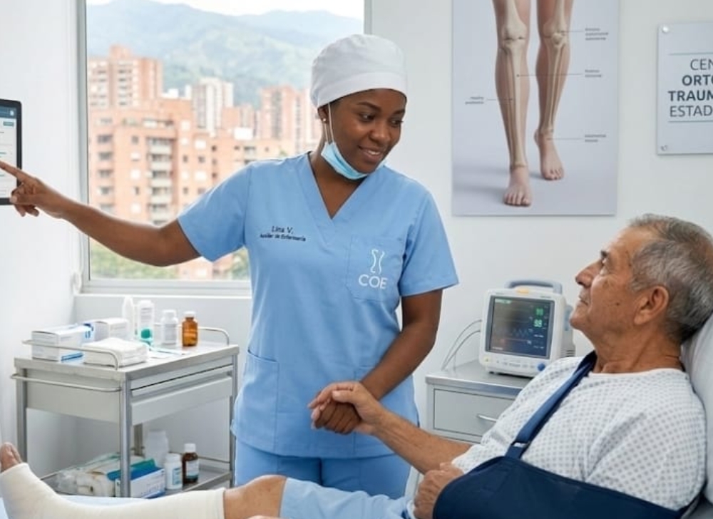 Auxiliar de Enfermería Especializado en Ortopedia y Traumatología