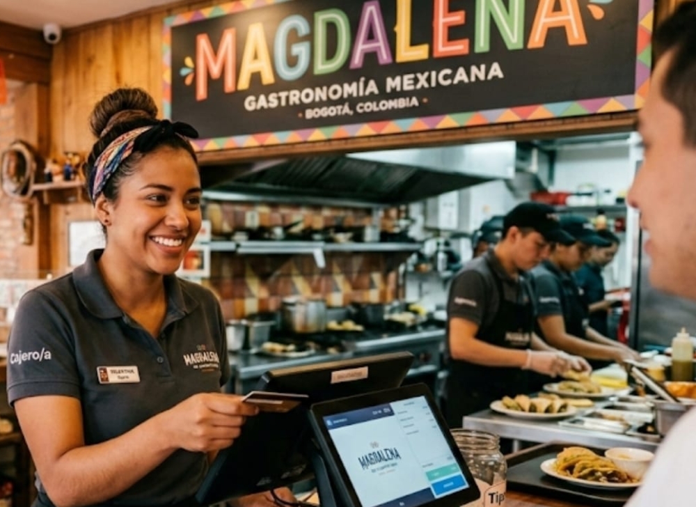 Cajero para Restaurante de Gastronomía Mexicana