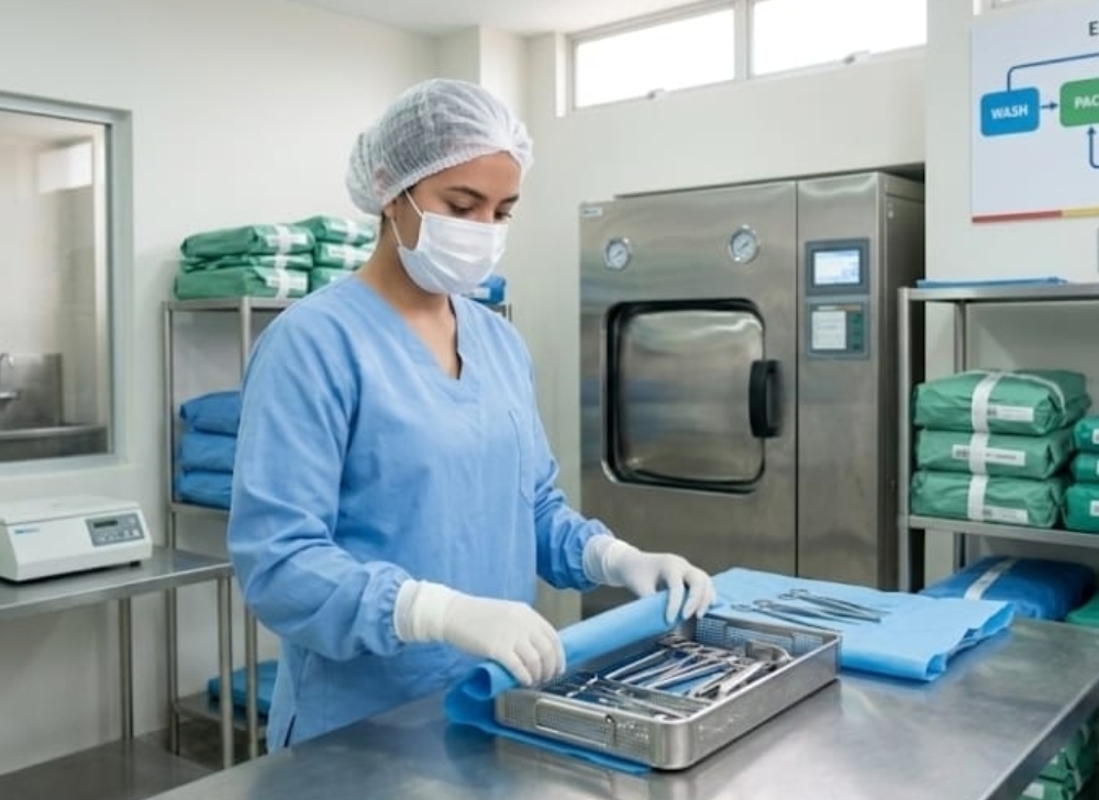 Especialista Técnico en Central de Esterilización y Bioseguridad Hospitalaria