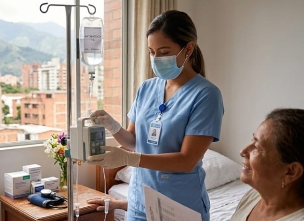 Especialista Técnico en Enfermería para la Gestión de Antibióticos y Cuidado Domiciliario