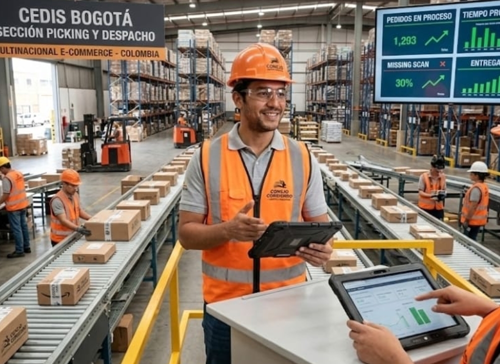 Líder de Operaciones y Supervisor de Logística Estratégica para Paquetería E-commerce